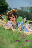 フルシリコン製ラブドール WAXDOLL 新型 110cm バスト平 #G58ヘッド リアルメイク付き
