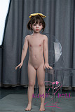 フルシリコン製ラブドール WAXDOLL 新型 110cm バスト平 #G58ヘッド リアルメイク付き