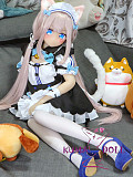 Aotume Doll TPE製ラブドール アニメドール 135cm AAカップ（細身タイプ）#59