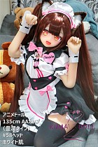 Aotume Doll TPE製ラブドール アニメドール 135cm AAカップ 豊潤タイプ #58