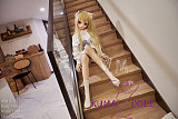 アニメドール ソフトビニール製ヘッド+TPE製ボディ WM Dolls 146cm Mini Y001ヘッド