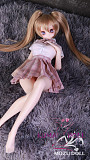 2.6kg フルシリコン製 MOZU 63cm 小愛(xiaoai) 肌色＆眼球色＆メイク＆ウィッグ＆衣装は宣材写真と同じ 小型で軽量化で収納しやい 使いやすい