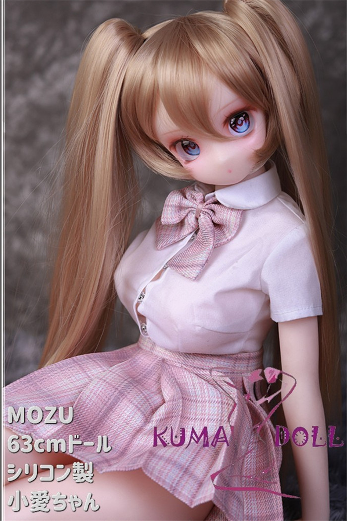 2.6kg フルシリコン製 MOZU 63cm 小愛(xiaoai) 肌色＆眼球色＆メイク＆ウィッグ＆衣装は宣材写真と同じ 小型で軽量化で収納しやい 使いやすい