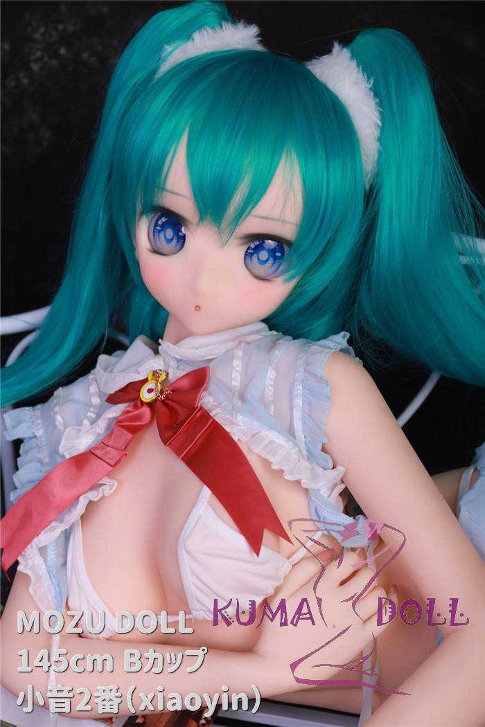 TPE製ラブドール MOZU 145cm Bカップ 小音（二次元バージョン）体重25kg 肌色＆眼球色＆メイク＆ウィッグ＆衣装は宣材写真と同じ