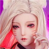 TPE製ラブドール MOZU 145cm Dカップ 小莉(xiaoli) 体重25kg 肌色＆眼球色＆メイク＆ウィッグ＆衣装は宣材写真と同じ