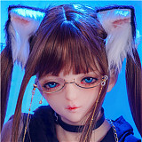 TPE製ラブドール MOZU 145cm Dカップ 小莉(xiaoli) 体重25kg 肌色＆眼球色＆メイク＆ウィッグ＆衣装は宣材写真と同じ