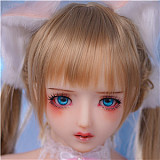 TPE製ラブドール MOZU 145cm Dカップ 小莉(xiaoli) 体重25kg 肌色＆眼球色＆メイク＆ウィッグ＆衣装は宣材写真と同じ