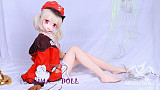 TPE製ラブドール MOZU 145cm Dカップ 小莉(xiaoli) 体重25kg 肌色＆眼球色＆メイク＆ウィッグ＆衣装は宣材写真と同じ