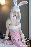 TPE製ラブドール MOZU 145cm Dカップ 邦尼（Bangni） 体重25kg 肌色＆眼球色＆メイク＆ウィッグ＆衣装は宣材写真と同じ