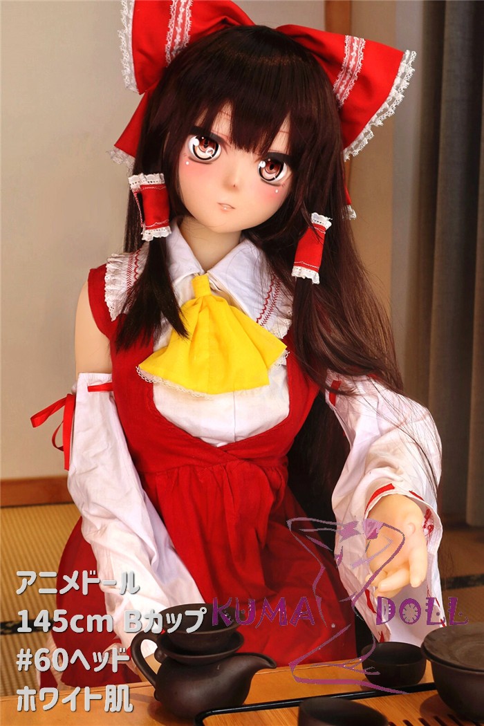 Aotume Doll シリコン頭部+TPE材質ボディ アニメドール 145cm Bカップ #60ヘッド 霊夢cos