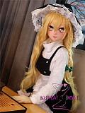Aotume Doll シリコン頭部+TPE材質ボディ アニメドール 145cm Bカップ #61ヘッド  魔理沙cos