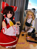 Aotume Doll シリコン頭部+TPE材質ボディ アニメドール 145cm Bカップ #61ヘッド  魔理沙cos