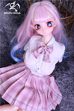 2.6kg フルシリコン製 MOZU 63cm 小桃(xiaotao) 肌色＆眼球色＆メイク＆ウィッグ＆衣装は宣材写真と同じ 小型で軽量化で収納しやい 使いやすい