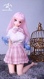 2.6kg フルシリコン製 MOZU 63cm 小桃(xiaotao) 肌色＆眼球色＆メイク＆ウィッグ＆衣装は宣材写真と同じ 小型で軽量化で収納しやい 使いやすい