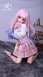 2.6kg フルシリコン製 MOZU 63cm 小桃(xiaotao) 肌色＆眼球色＆メイク＆ウィッグ＆衣装は宣材写真と同じ 小型で軽量化で収納しやい 使いやすい