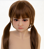 Only Love ロり系#G1ヘッド TPE製ラブドール 128cm貧乳 掲載画像通りの頭部職人メイクは無料の標準装備
