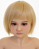 Only Love ロり系#G1ヘッド TPE製ラブドール 128cm貧乳 掲載画像通りの頭部職人メイクは無料の標準装備
