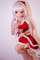 アニメドール ソフトビニール製ヘッド+TPE製ボディ WM Dolls 146cm Mini Y002ヘッド
