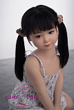 シリコン製頭部+TPEボディ ラブドール WAXDOLL 110cm バスト平 GB02ヘッド