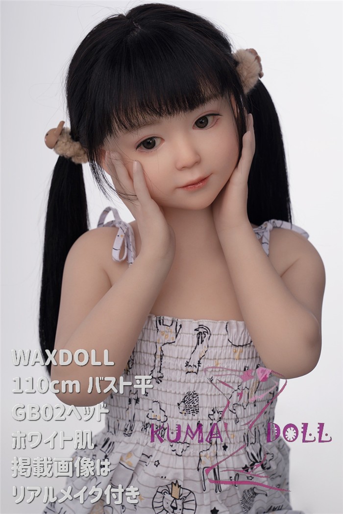シリコン製頭部+TPEボディ ラブドール WAXDOLL 110cm バスト平 GB02ヘッド