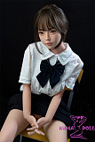 シリコン頭部+TPE材質ボディ リアル人形 ラブドール 148cm Dカップ  #7頭部（ロリ風メイク） 身長など選べる FUDOLL