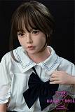 シリコン頭部+TPE材質ボディ リアル人形 ラブドール 148cm Dカップ  #7頭部（ロリ風メイク） 身長など選べる FUDOLL