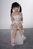 シリコン製頭部+TPEボディ ラブドール WAXDOLL 110cm バスト平 GB02ヘッド