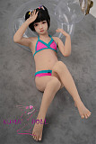 TPE製ラブドール AXB Doll 新型120cm バスト平 TB03R 掲載画像のボディはリアルメイク付き