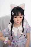 TPE製ラブドール AXB Doll 新型120cm バスト平 A121 掲載画像のボディはリアルメイク付き
