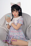 TPE製ラブドール AXB Doll 新型120cm バスト平 A121 掲載画像のボディはリアルメイク付き