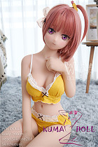 アニメドール シリコン製ヘッド+TPE製ボディ WM Dolls 146cm Mini #28ヘッド
