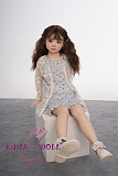 TPE製ラブドール AXB Doll 110cm バスト平 TB02 掲載画像のボディはリアルメイク付き