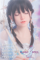 フルシリコン製ラブドール Sanhui Doll 156cm Eカップ  #39 瞑り目 口開閉機能選択可