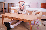 アニメドール ソフトビニール製ヘッド+TPE製ボディ WM Dolls 138cm Mini Y003ヘッド