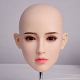 シリコン製頭部+TPEボディ ラブドール WAXDOLL 110cm バスト平 GB02ヘッド
