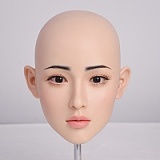 シリコン製頭部+TPEボディ ラブドール WAXDOLL 110cm バスト平 GB02ヘッド