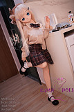 アニメドール ソフトビニール製ヘッド+TPE製ボディ WM Dolls 138cm Mini Y003ヘッド