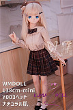 アニメドール ソフトビニール製ヘッド+TPE製ボディ WM Dolls 138cm Mini Y003ヘッド