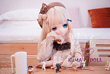 アニメドール ソフトビニール製ヘッド+TPE製ボディ WM Dolls 138cm Mini Y003ヘッド