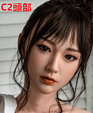 Real Girl (C工場製)ラブドール 人気頭部のみ ヘッド単体 硬質シリコン＆TPE選択可 M16ジョイント C番号
