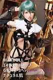 フルシリコン製ラブドール WAXDOLL 新型 143cm Hカップ #GE57Z-3 ヘッド リアルメイク付き