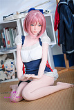 シリコン頭部+TPE材質ボディ 148cm Dカップ  #12頭部 ラブドール 身長など選べる FUDOLL