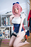 シリコン頭部+TPE材質ボディ 148cm Dカップ  #12頭部 ラブドール 身長など選べる FUDOLL