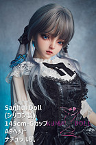 フルシリコン製ラブドール Sanhui Doll 145cm Gカップ A9ヘッド アニメヘッド お口開閉機能選択可