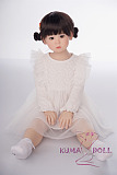 シリコン製頭部+TPEボディ ラブドール WAXDOLL 88cm バスト平 #GA01ヘッド