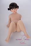 シリコン製頭部+TPEボディ ラブドール WAXDOLL 88cm バスト平 #GA01ヘッド