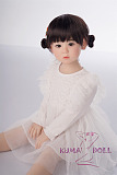 シリコン製頭部+TPEボディ ラブドール WAXDOLL 88cm バスト平 #GA01ヘッド