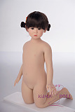 シリコン製頭部+TPEボディ ラブドール WAXDOLL 88cm バスト平 #GA01ヘッド
