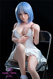 シリコン頭部+TPE材質ボディ リアル人形 ラブドール 148cm Dカップ  #12頭部 身長など選べる FUDOLL