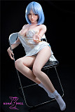 シリコン頭部+TPE材質ボディ リアル人形 ラブドール 148cm Dカップ  #12頭部 身長など選べる FUDOLL